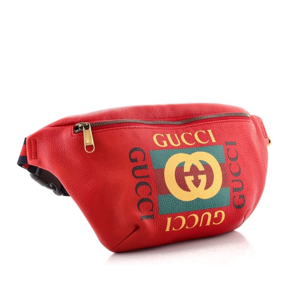 Authentic Gucci Red Bumbag Belt bag Medium - Picture 2 of 6
